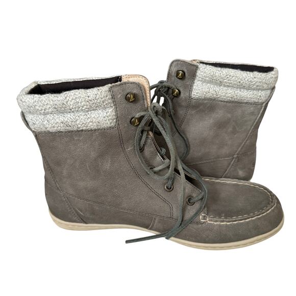 Sperry Top-Sider Bayfish Boot Gray Women's Size 10 - Picture 2 of 9